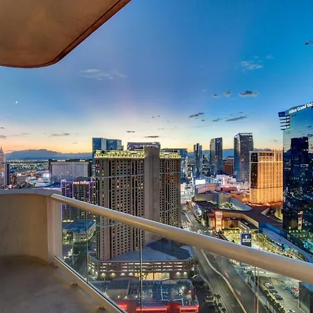 Mgm Signature-33-805 F1 Track & Strip View Balcony Las Vegas Exterior foto