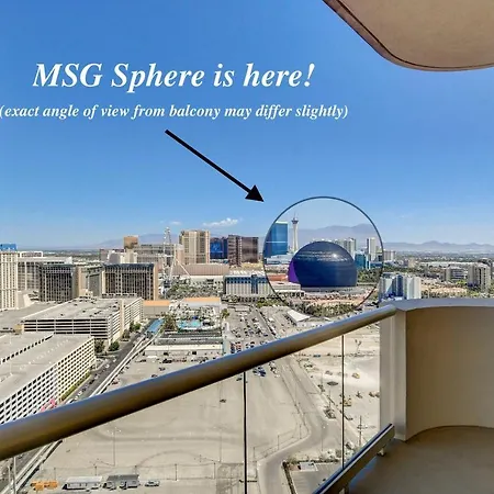 Mgm Signature-33-805 F1 Track & Strip View Balcony Las Vegas Exterior foto